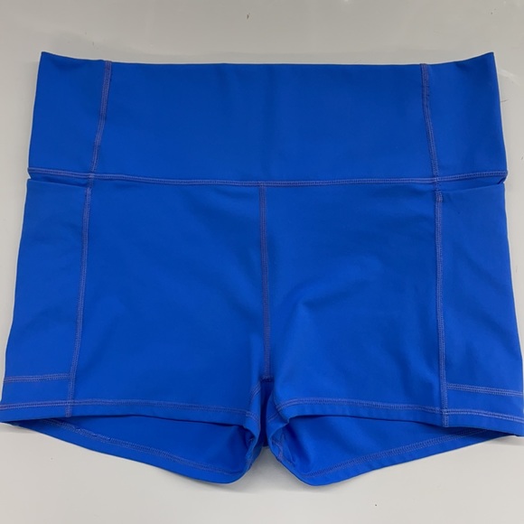 Fabletics Blue Athletic Shorts - Picture 2 of 9